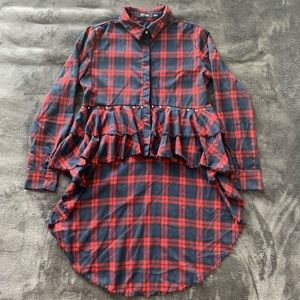 DO+BE Tartan Blouse